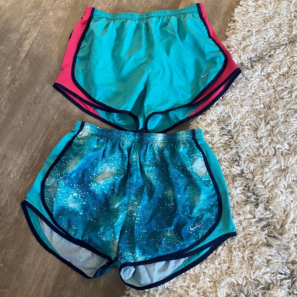 Two pairs of Nike Running Shorts
